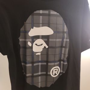 Bape APE Check Tee